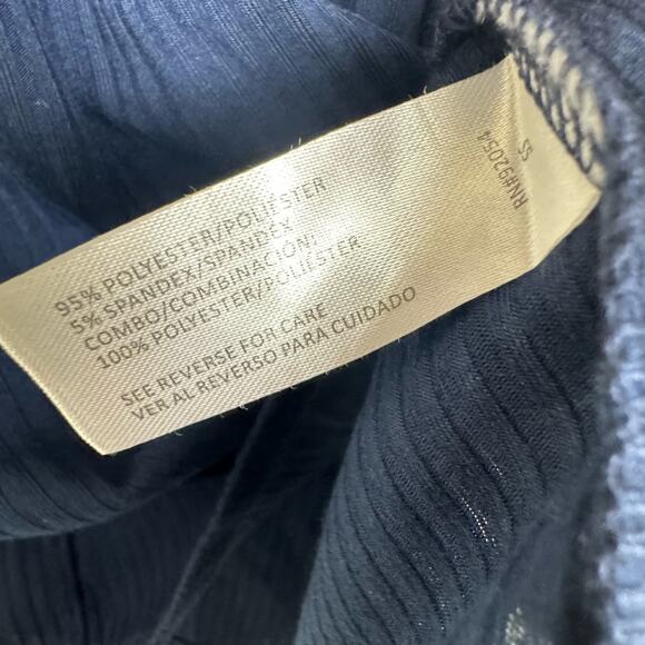 A Love Story Puff Mesh Half Sleeve Blouse Top Shirt Y2K Size Large Blue Fairy - Picture 4 of 7